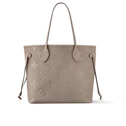 LOUIS VUITTON NEVERFULL MM TURTLEDOVE GRAY 31CM M45686