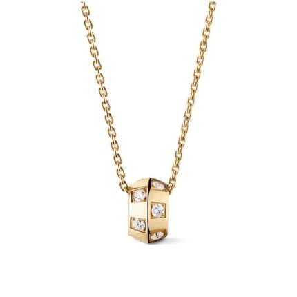 LOUIS VUITTON LE DAMIER DE PENDANT YELLOW GOLD Q03764