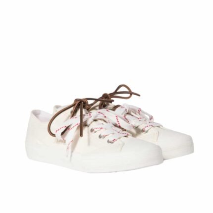 MIUMIU WASHED DENIM SNEAKERS IVORY 5E384E CSL F0304 F 005