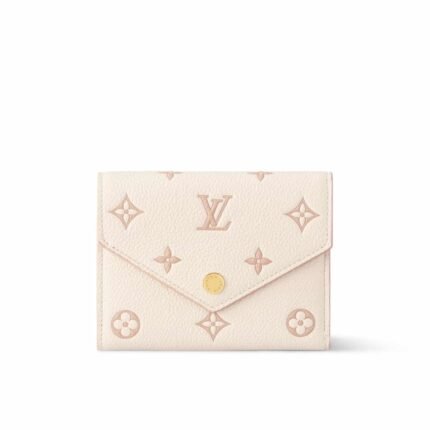 LOUIS VUITTON VICTORINE WALLET BICOLOR EDEN 12CM M14967