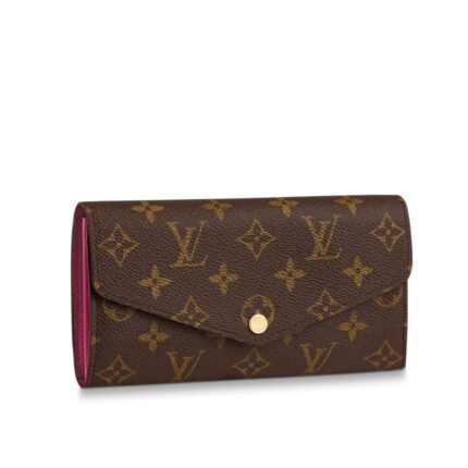 LOUIS VUITTON SARAH WALLET FUCHSIA PINK 19CM M62234