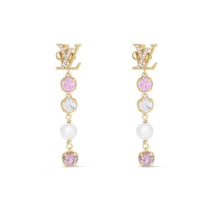 LOUIS VUITTON LV ICONIC TRESOR EARRINGS M01510