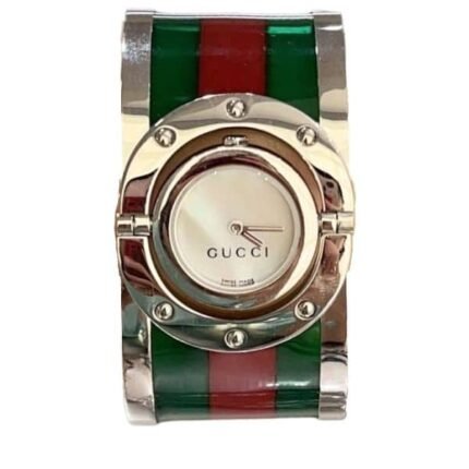 GUCCI 112 THE TWIRL WHITE DIAL 33MM YA112417