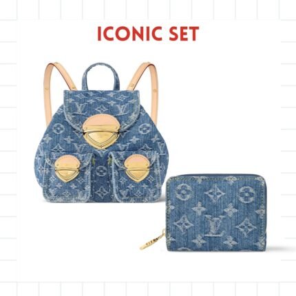 ICONIC SET: LOUIS VUITTON BACKPACK VENICE & LOU WALLET MONOGRAM