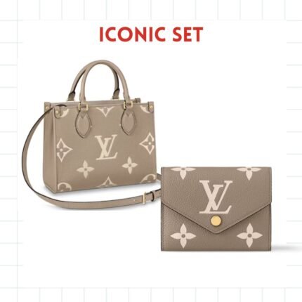 ICONIC SET: LOUIS VUITTON ONTHEGO PM & VICTORINE WALLET