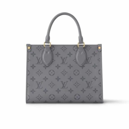 LOUIS VUITTON ONTHEGO PM LEATHER LEATHER 25CM M12465