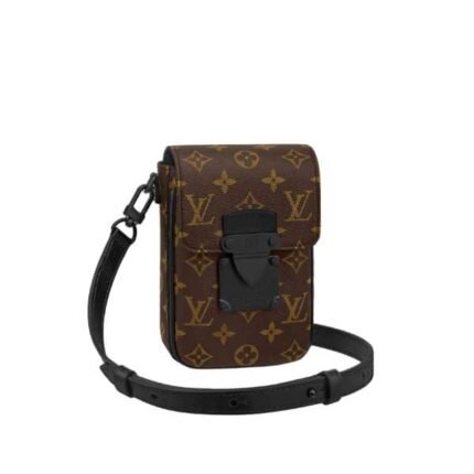 LOUIS VUITTON S LOCK VERTICAL WEARABLE WALLET 19CM M81522
