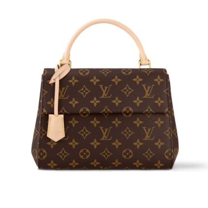 LOUIS VUITTON CLUNY BB BAG MONOGRAM BROWN 28CM M46372