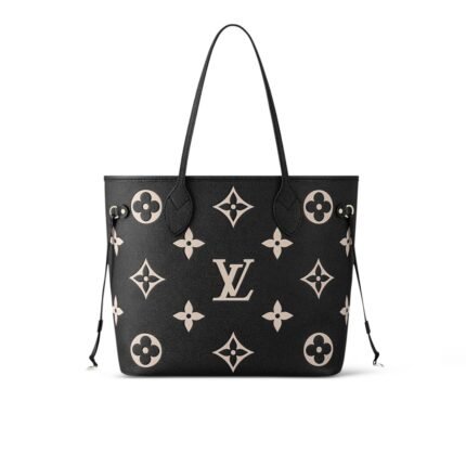 LOUIS VUITTON NEVERFULL MM BLACK 31CM M58907