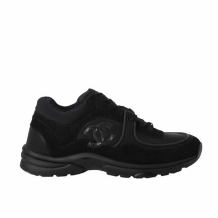 CHANEL CC SNEAKER BLACK G34360 Y53536 94305