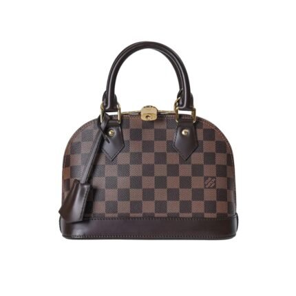 LOUIS VUITTON ALMA BB DARK BROWN 23CM