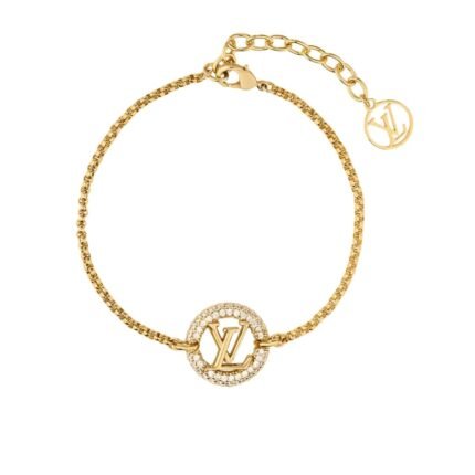 LOUIS VUITTON LOUISE BY NIGHT BRACELET GOLD M00758