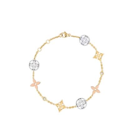 LOUIS VUITTON IDYLLE BLOSSOM BRACELET GOLD Q95286