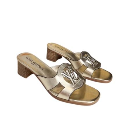 LOUIS VUITTON LV ISOLA MULE GOLD