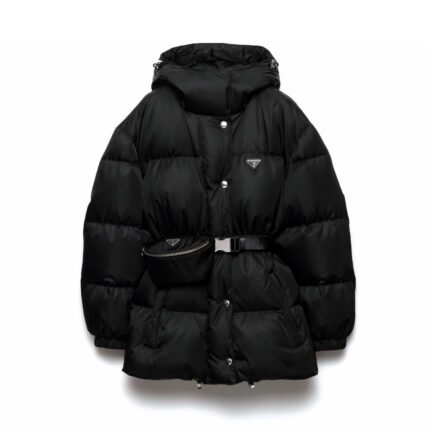 PRADA RE NYLON DOWN JACKET BLACK 29X966 1WQ8 F0002 S OOO