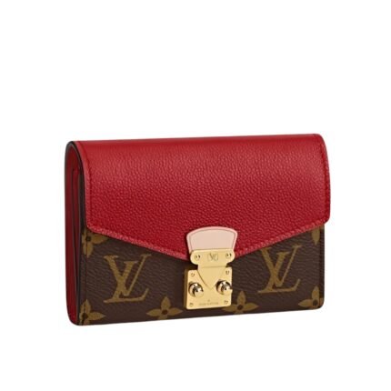 LOUIS VUITTON PALLAS COMPACT COMBINES WALLET RED 13CM M67478