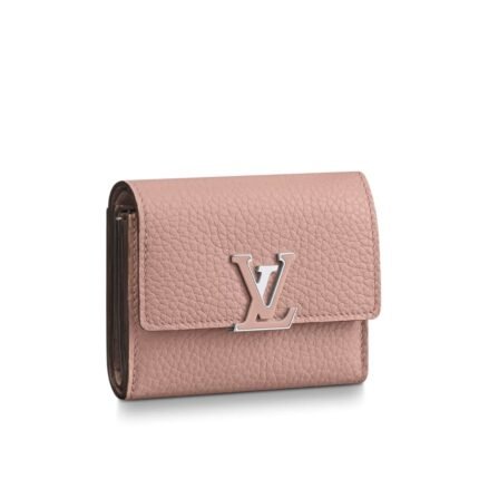 LOUIS VUITTON CARTERA CAPUCINES COMPACT WALLET MAGNOLIA 13CM M68588