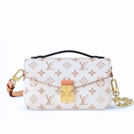 LOUIS VUITTON POCHETTE MÉTIS EAST WEST MONOGRAM CANVAS 21CM M46914