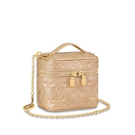 LOUIS VUITTON MICRO VANITY BROWN 12CM